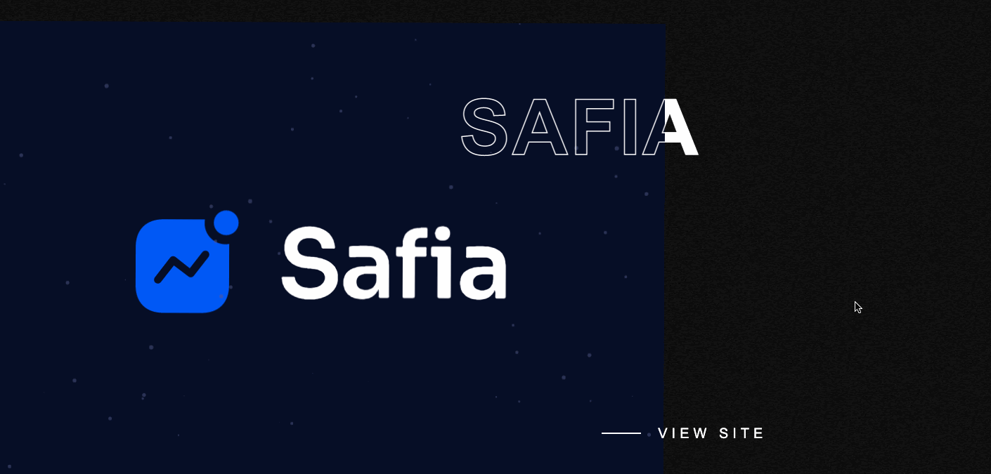 An example of scroll-triggered animations on Jamie Down's website.