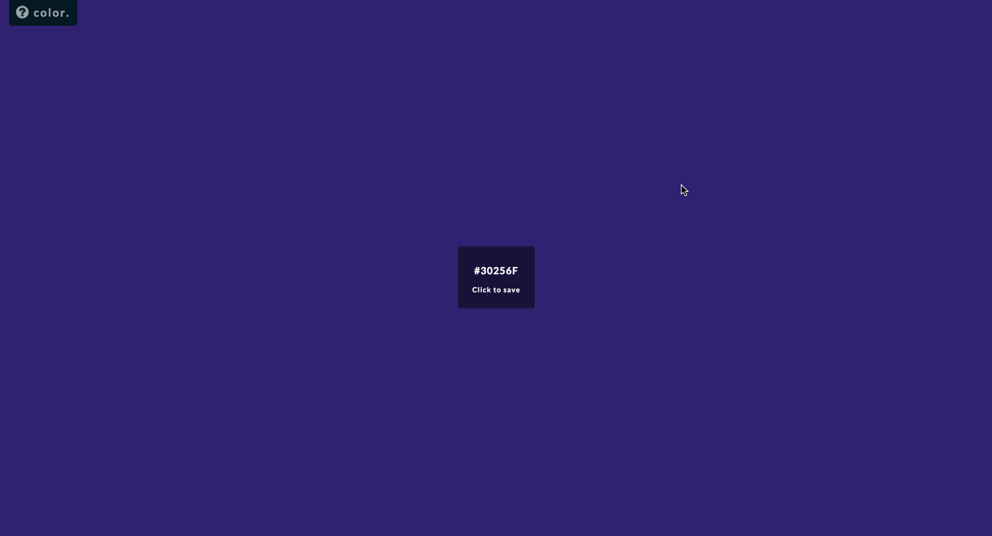Color palette generator