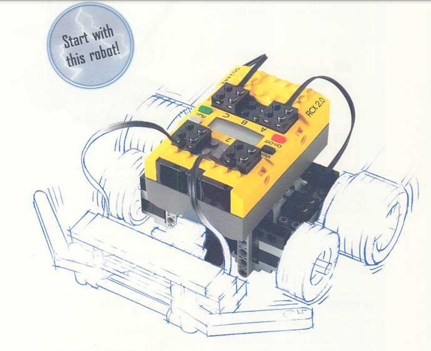 An image of a Lego Mindstorm.