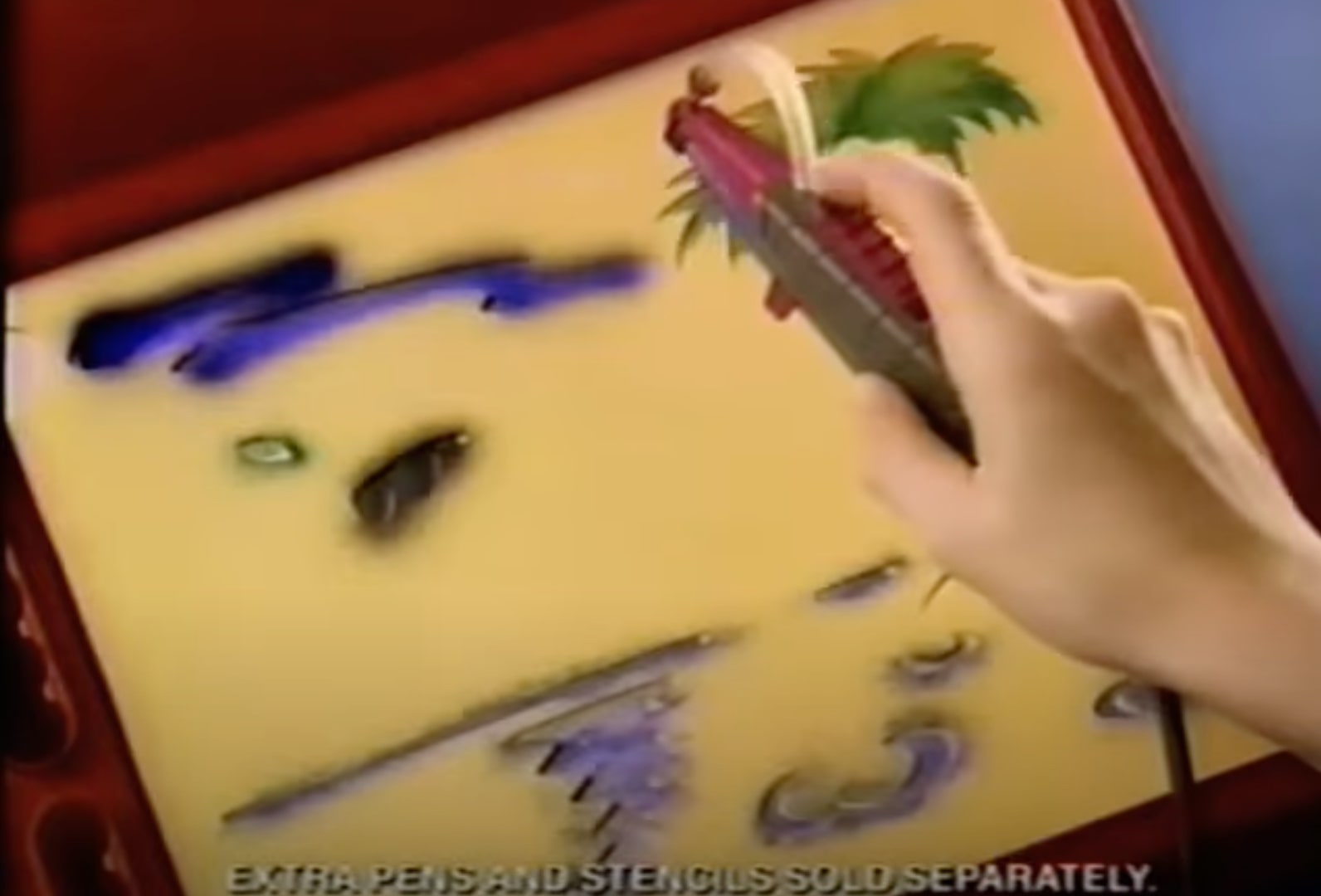 An image of a Colorblaster in action.