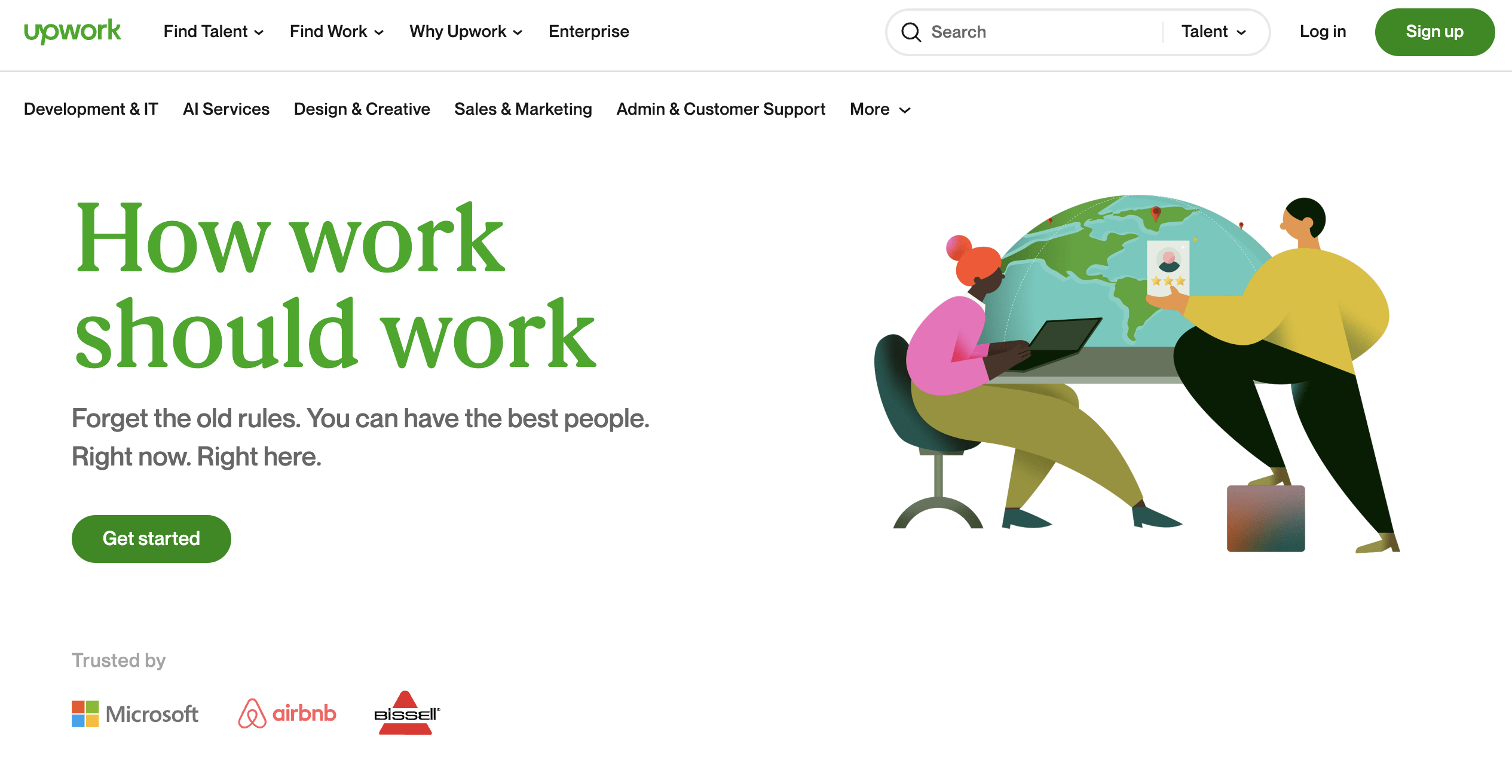 Find the best freelance jobs at Upwork