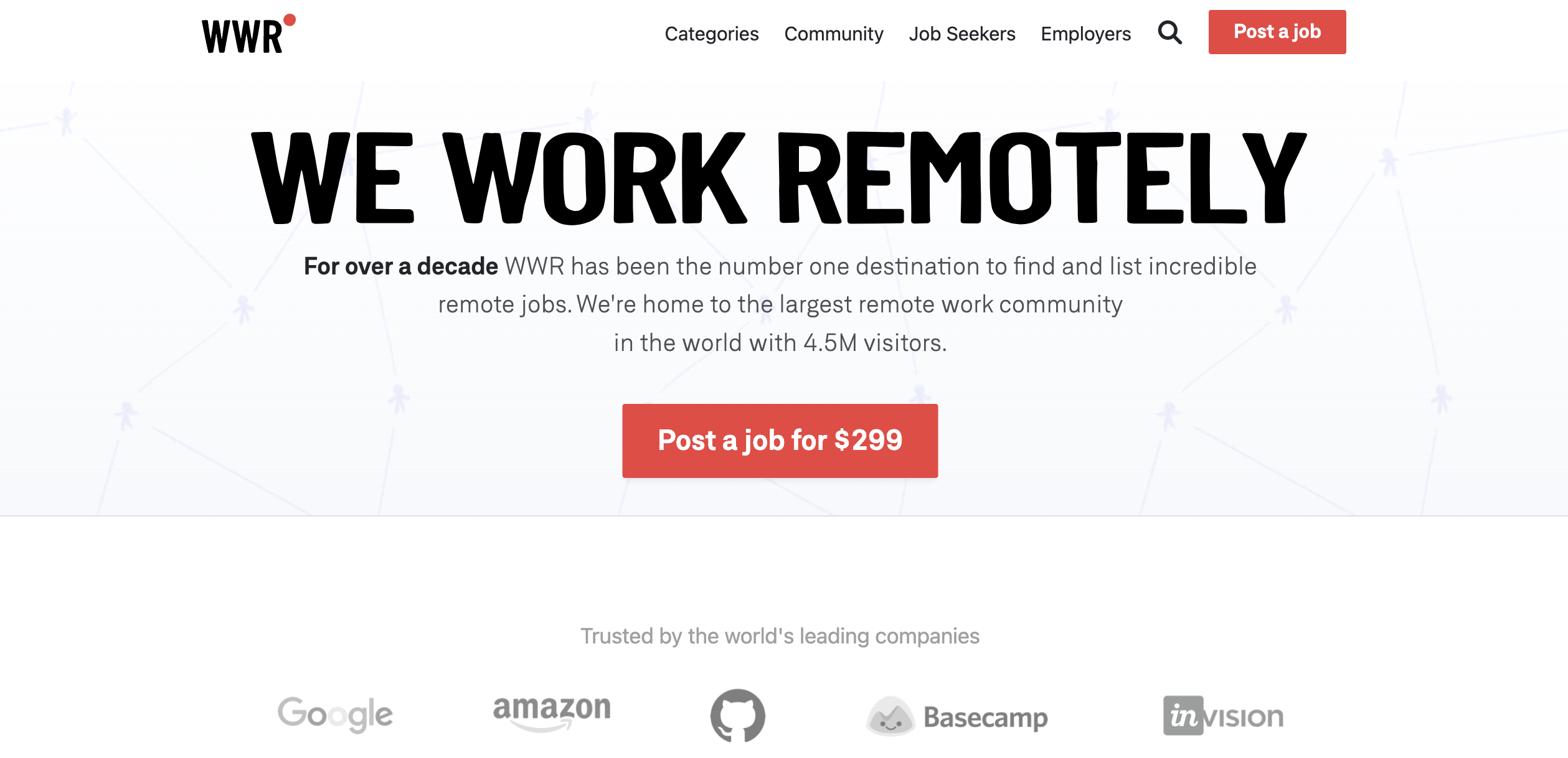 we work remotely