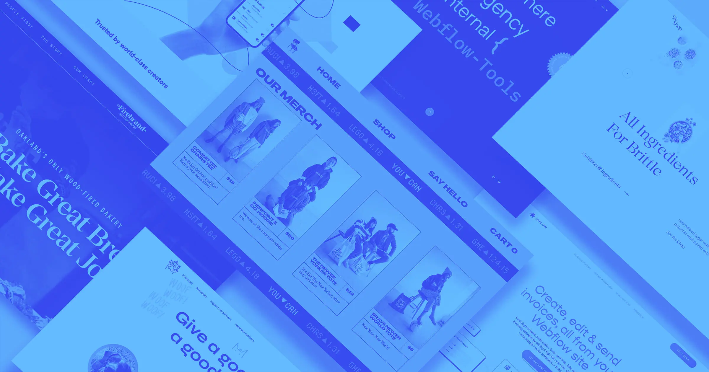 11 featured Webflow projects: July 2021