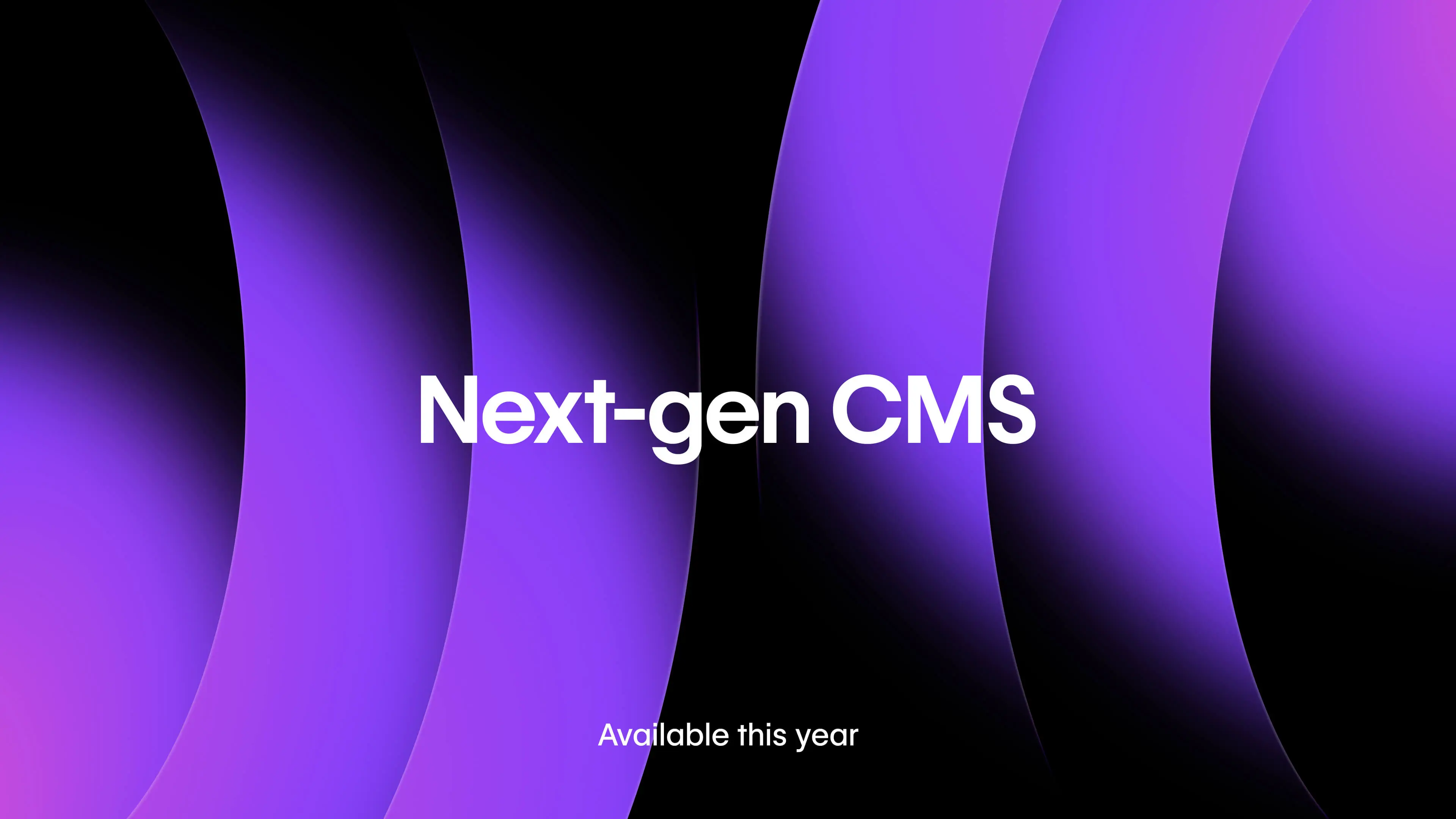 Introducing the next-gen Webflow CMS