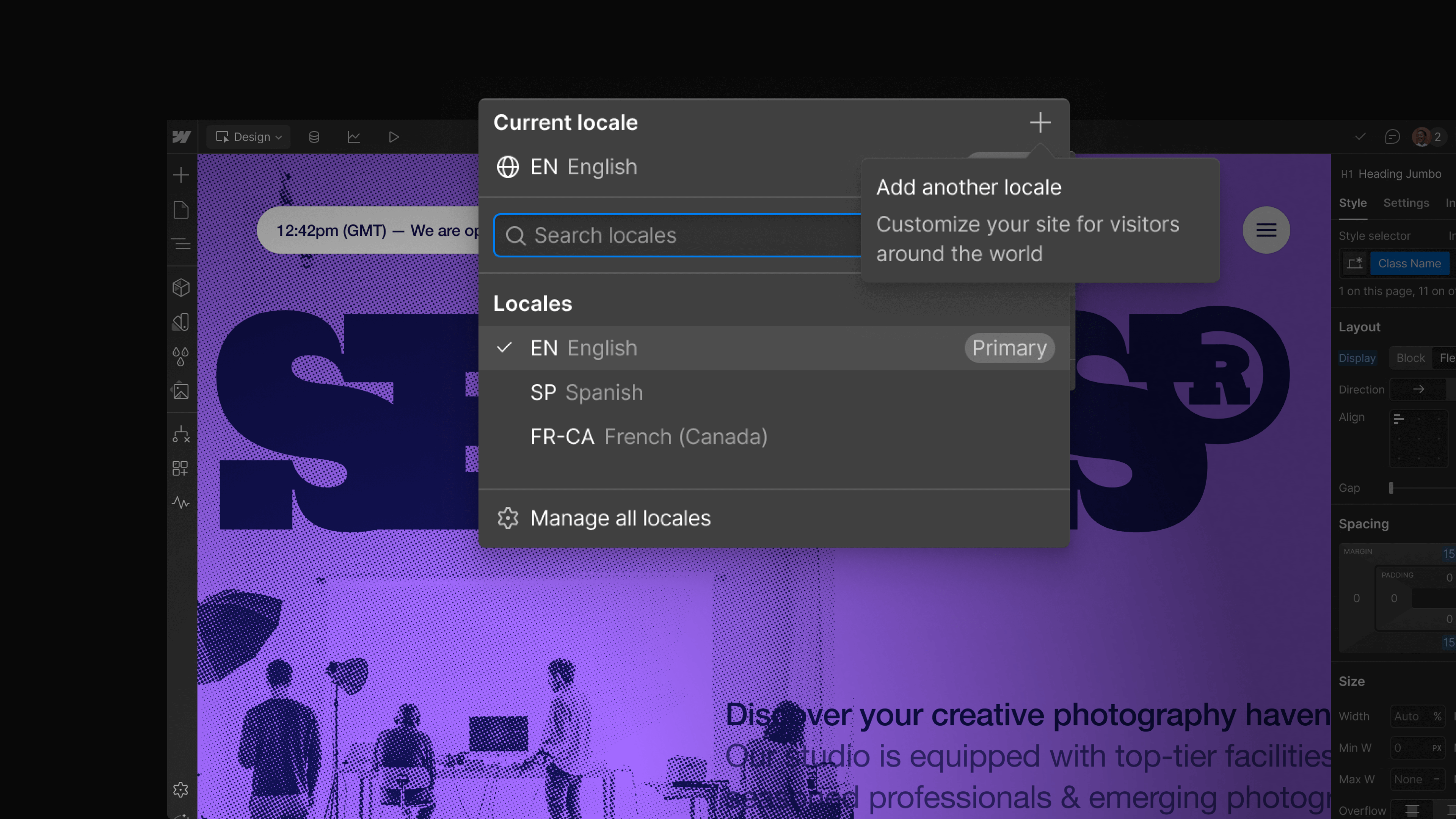 A faster way to find, add, and manage locales