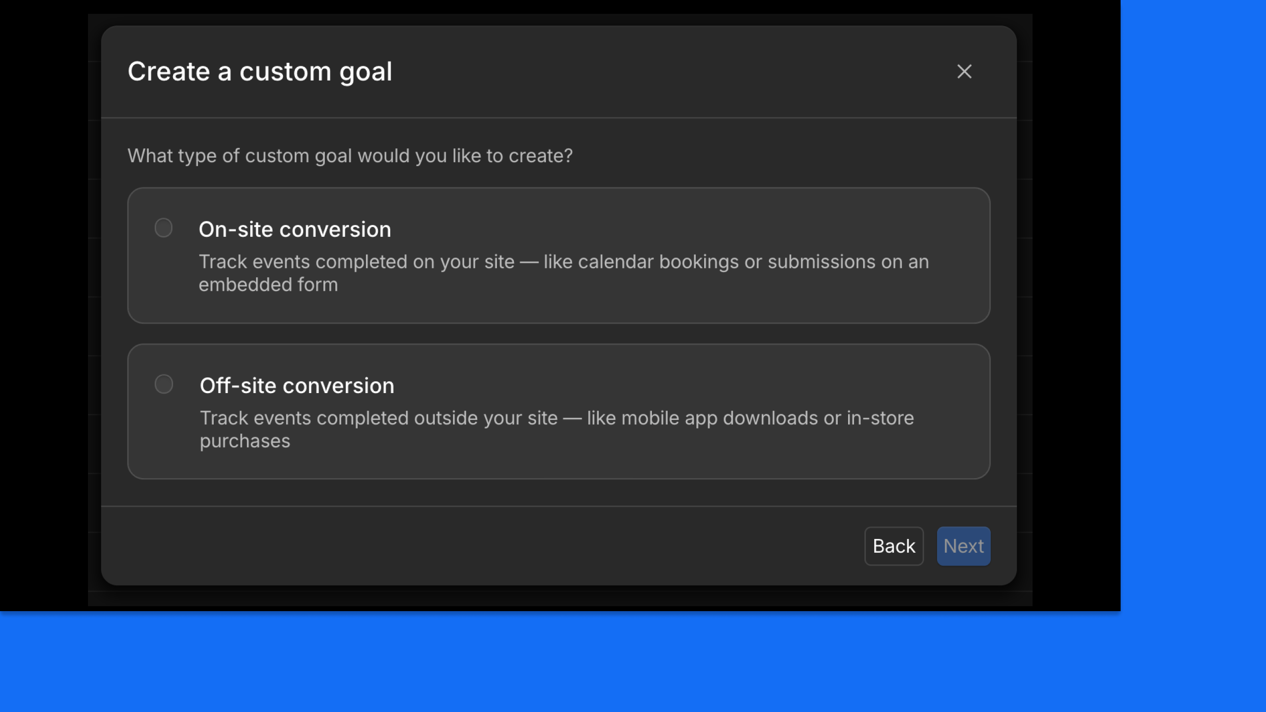 Track the conversions that matter most with Custom Goals in Analyze + Optimize