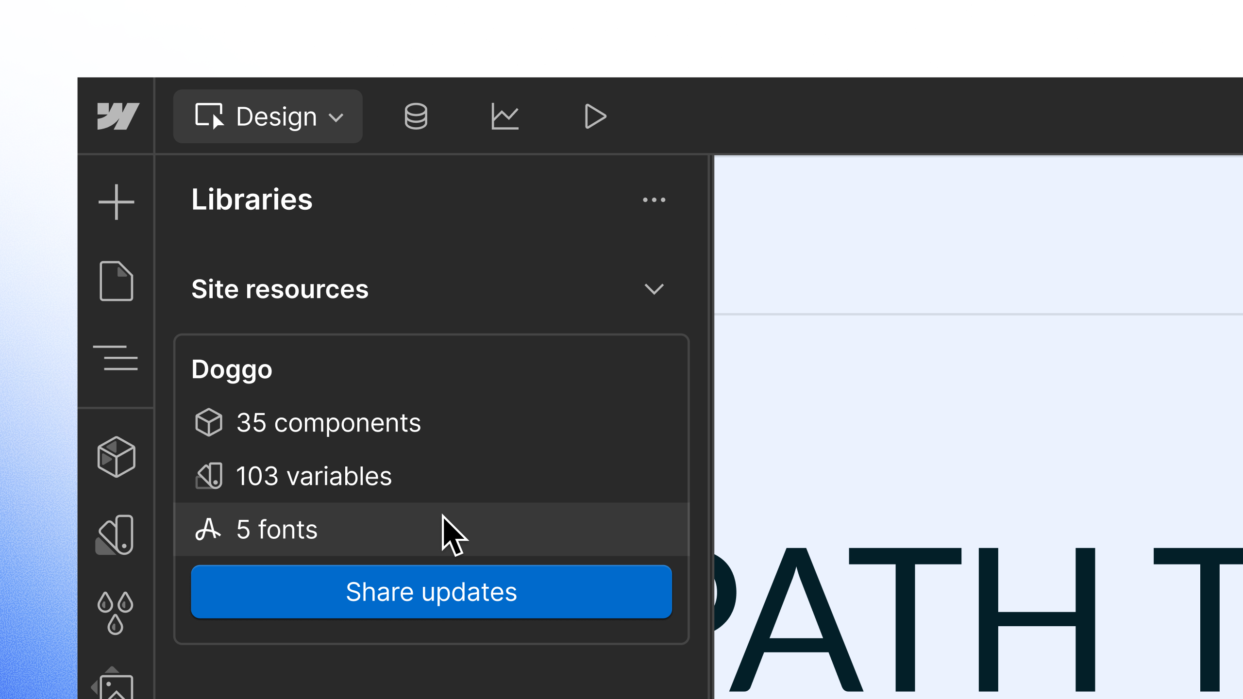 Custom Fonts in Libraries