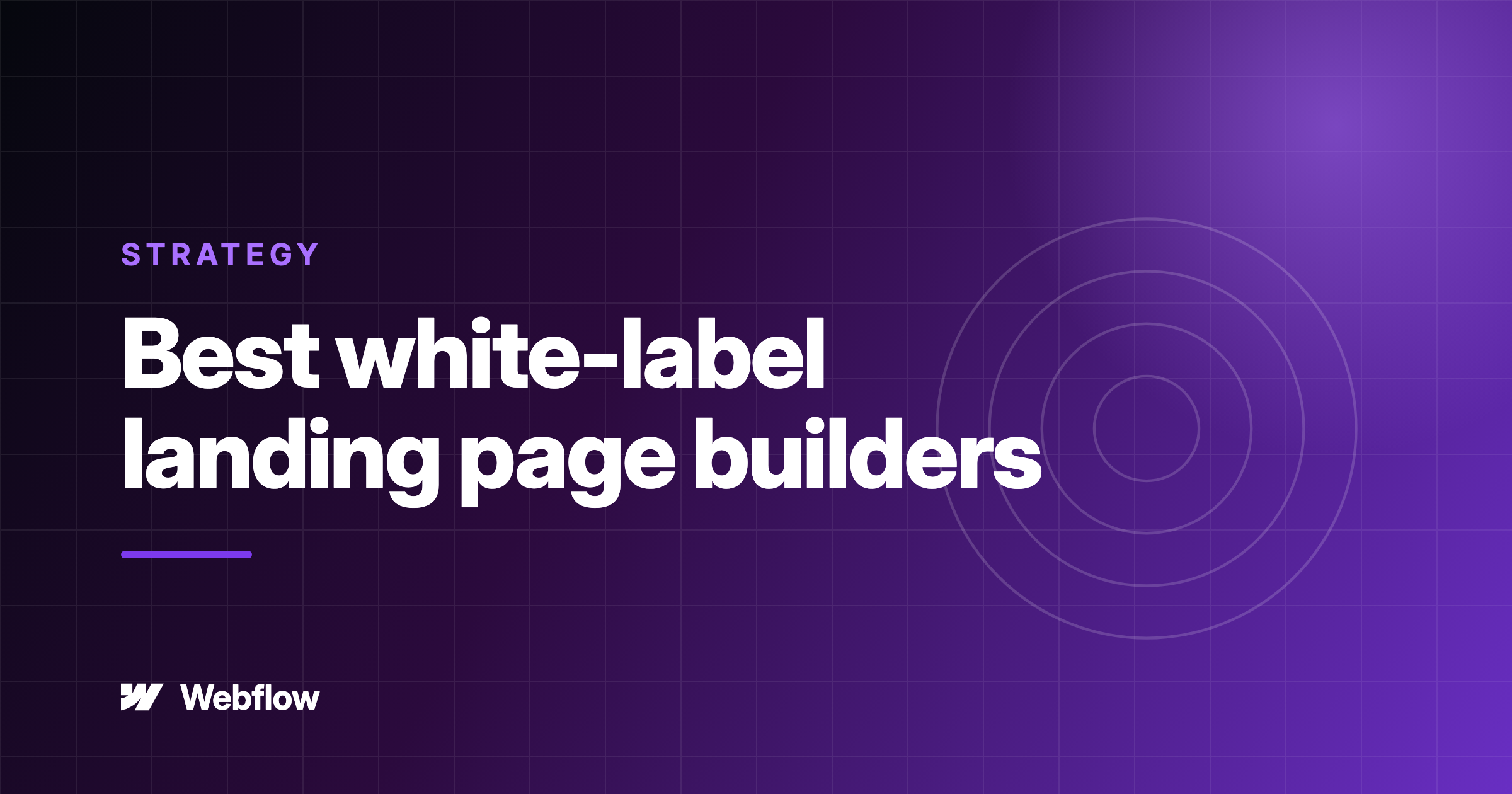 The best white-label landing page builders — Webflow
