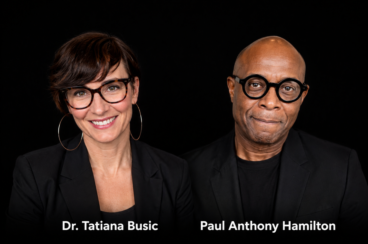 Dr. Tatiana Busic and Paul Anthony Hamilton