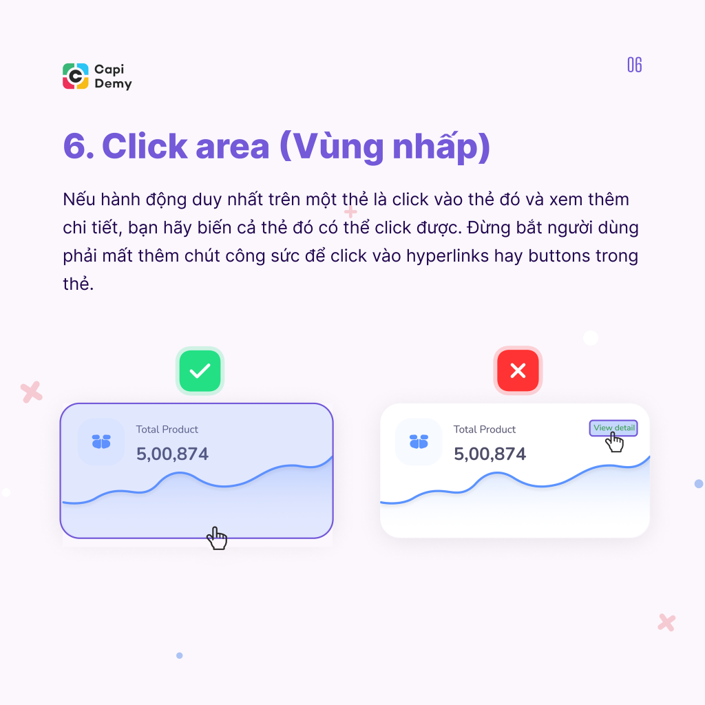 Click area (Vùng nhấp)