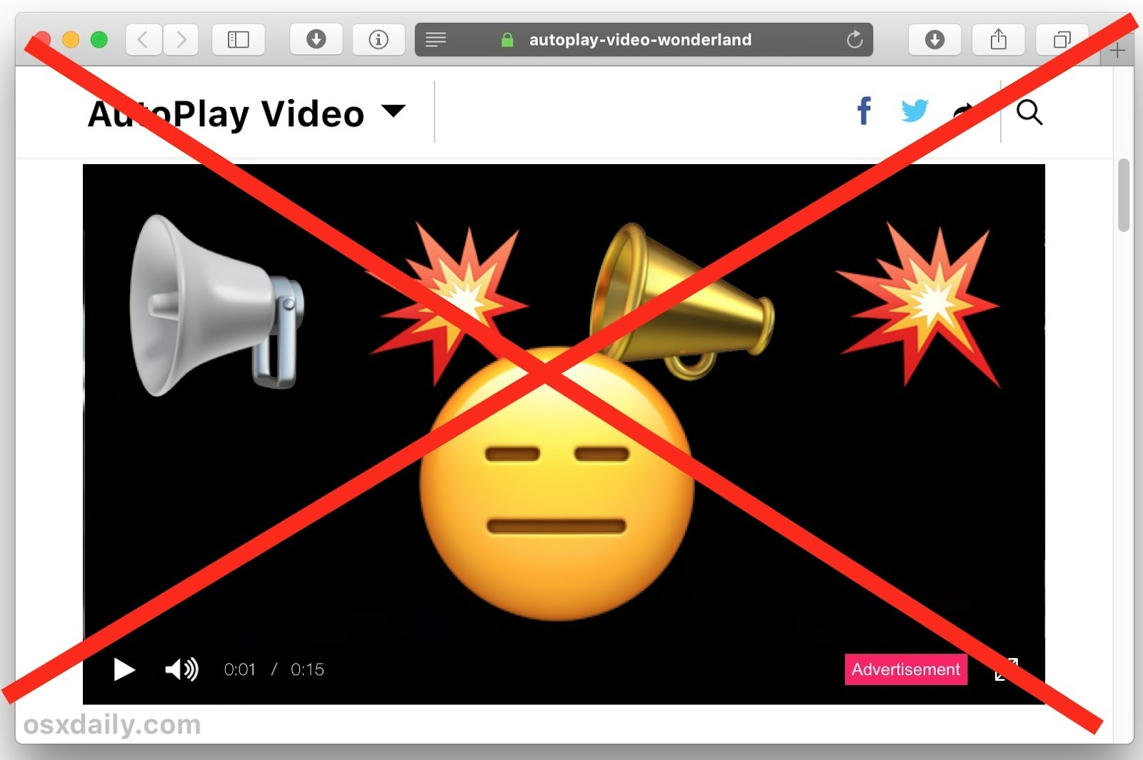 How to Stop Autoplay Video in Safari for Mac | OSXDaily