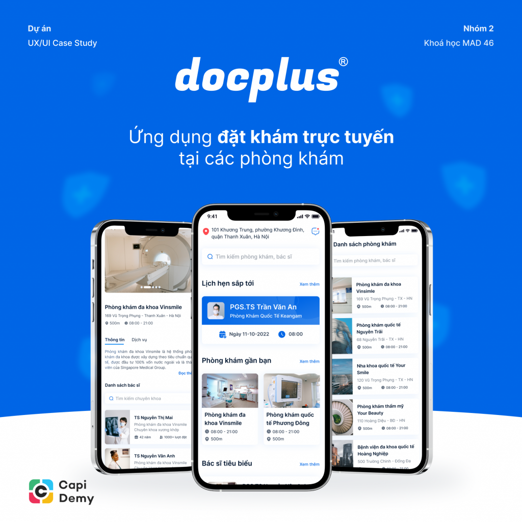 Sản phẩm học viên khoá Mobile App Design
