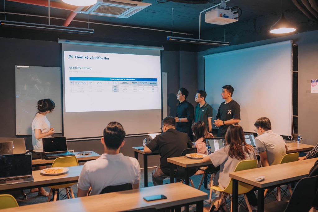 Một buổi học tại Capi Demy