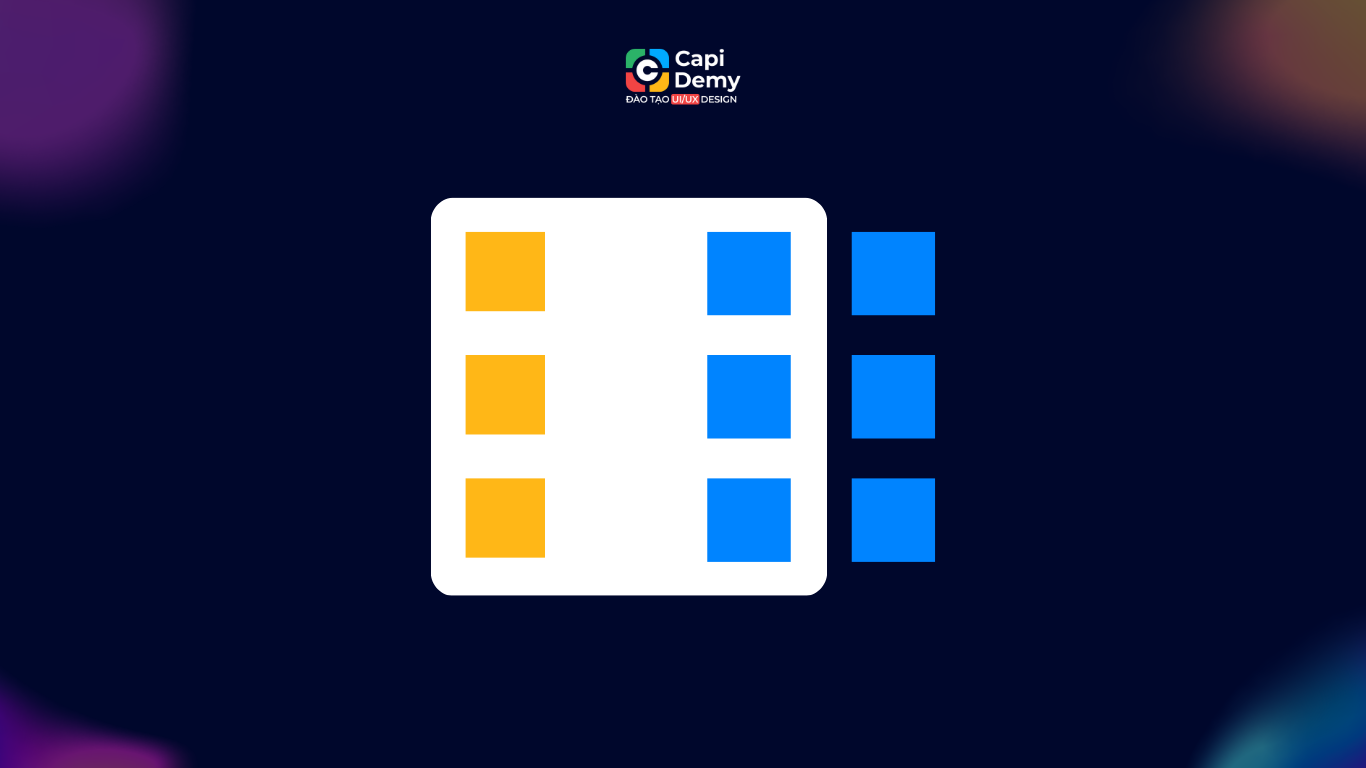 Các card sản phẩm dùng khung nền để gom nhóm thông tin