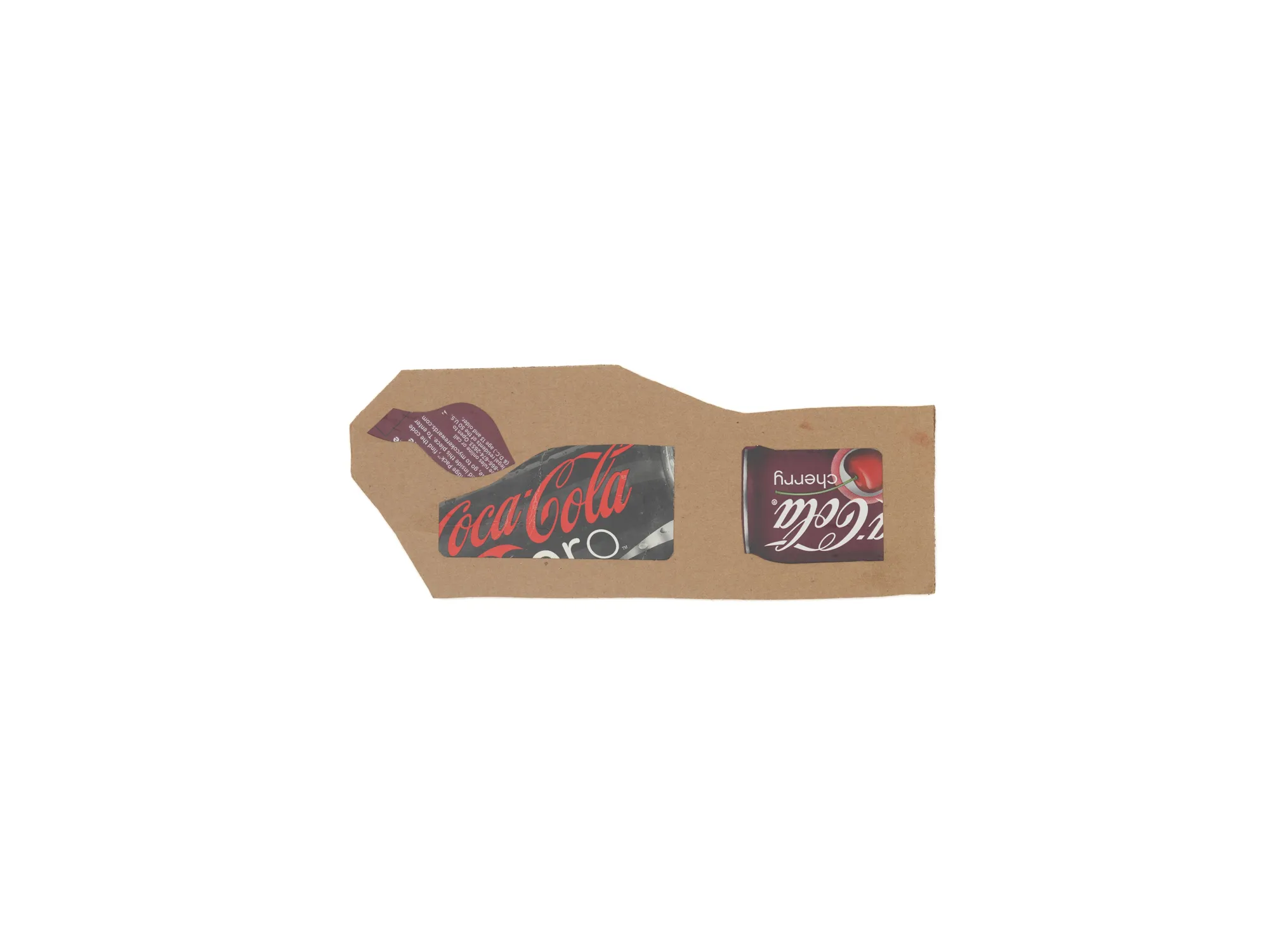 Cardboard XS 082 — coca cola