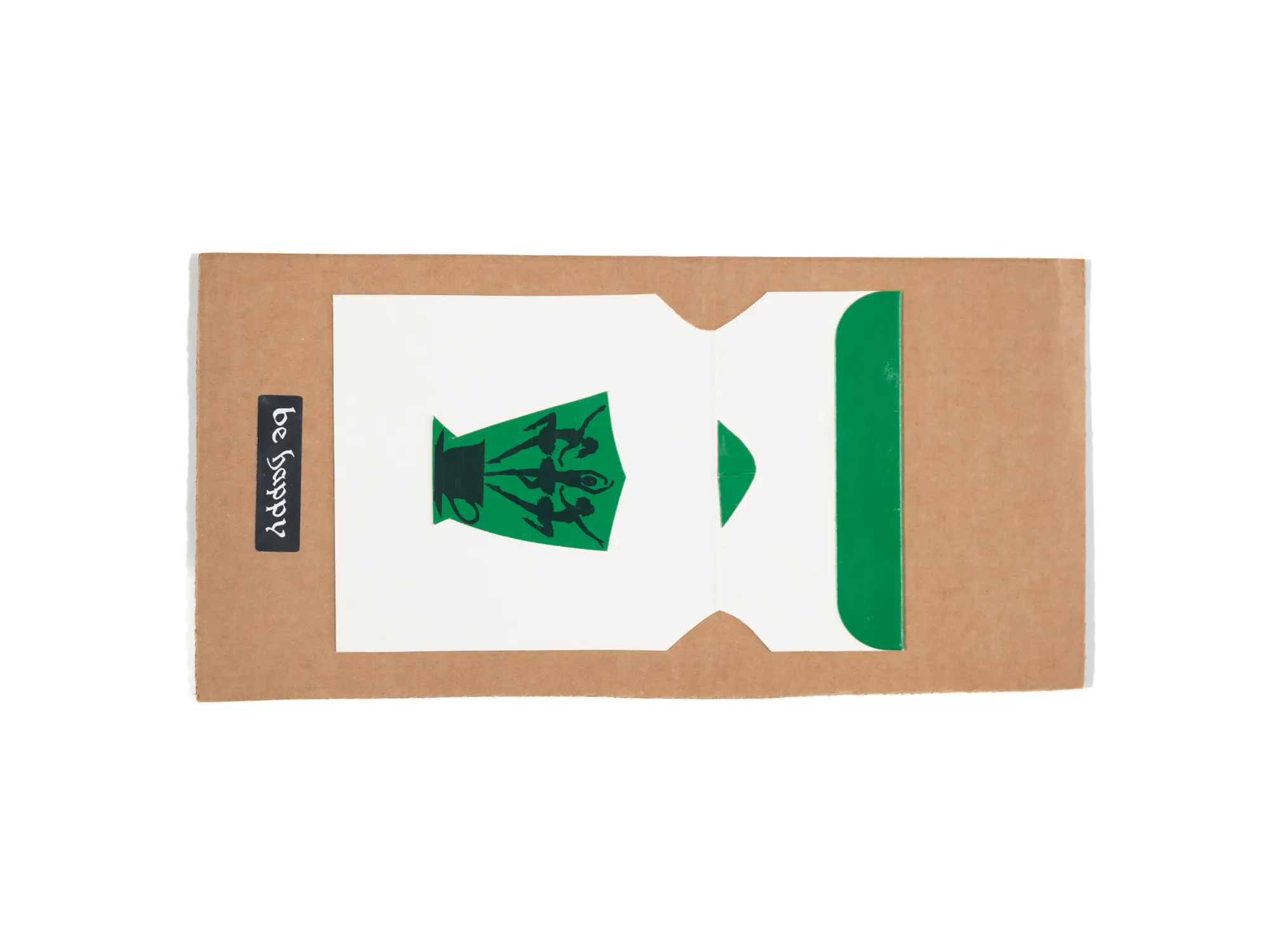 Cardboard XS 003 — 3 Ballerina Tea, Be Happy