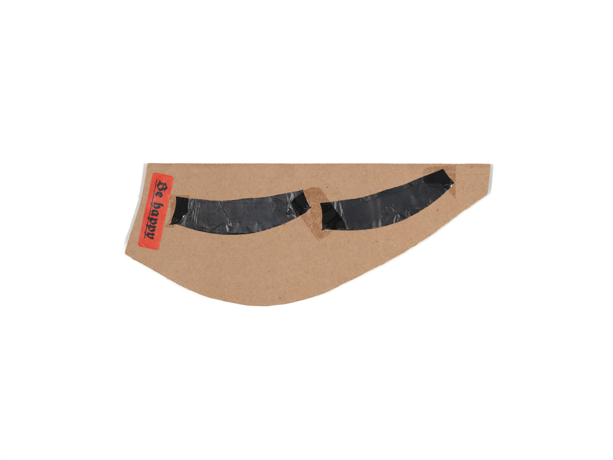 Cardboard XS 022 — Plastic Bag, Be Happy