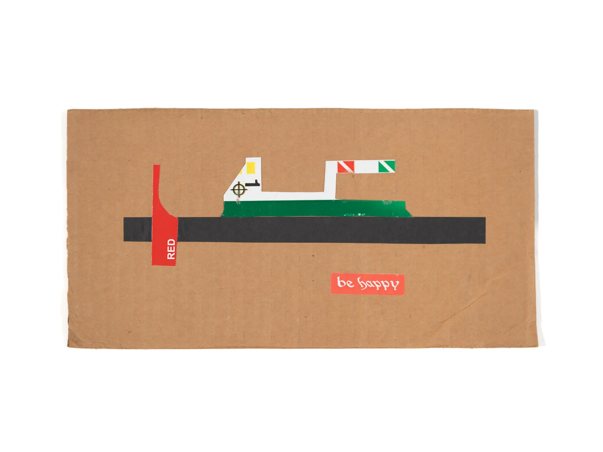 Cardboard XS 008 — Be Happy