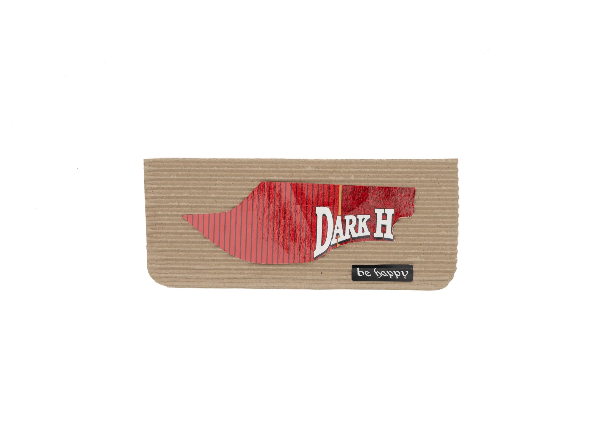 Cardboard XS 063 — Dark Horse Cigarette, be happy