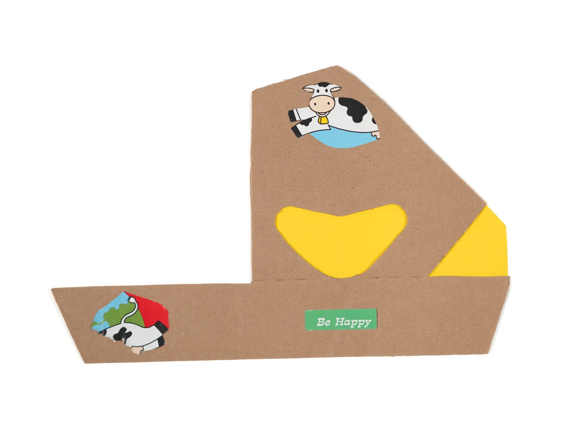 Cardboard XS 041 — Horizon Milk, Be happy