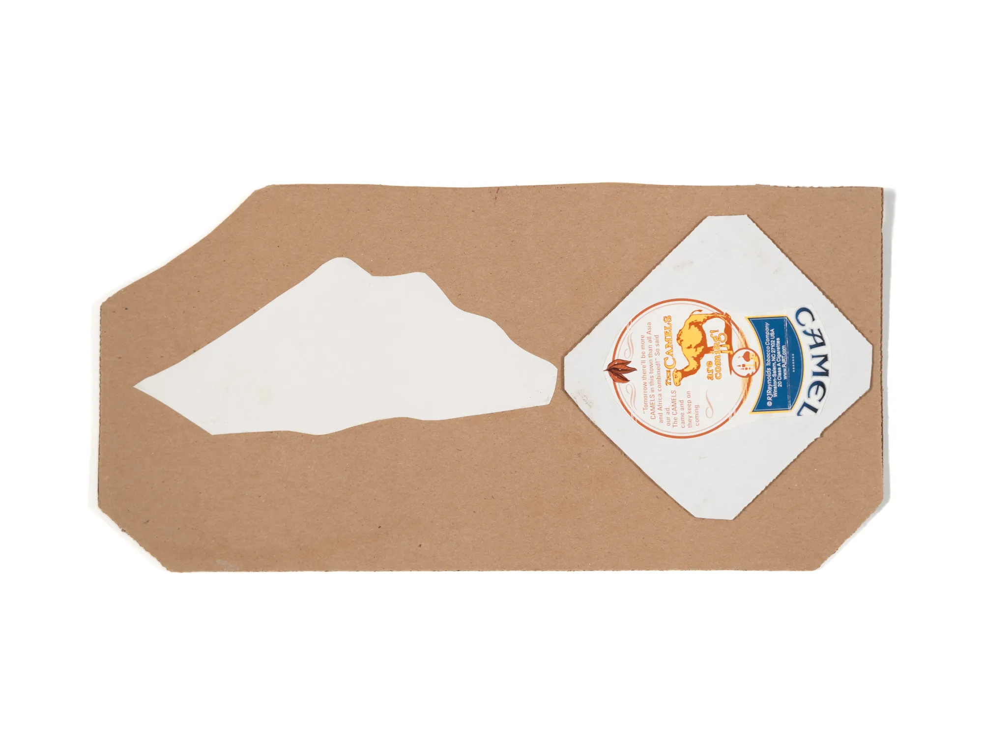 Cardboard XS 037 — Camel Cigarette