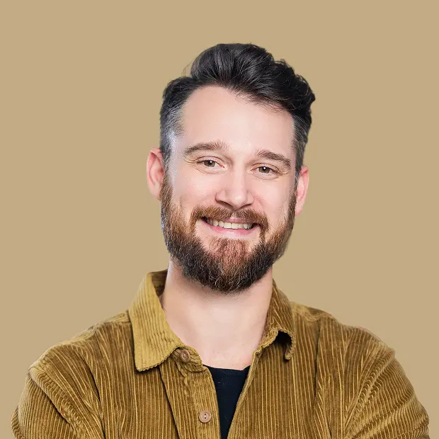 Photo of Ryan Salmons, the Head of Product