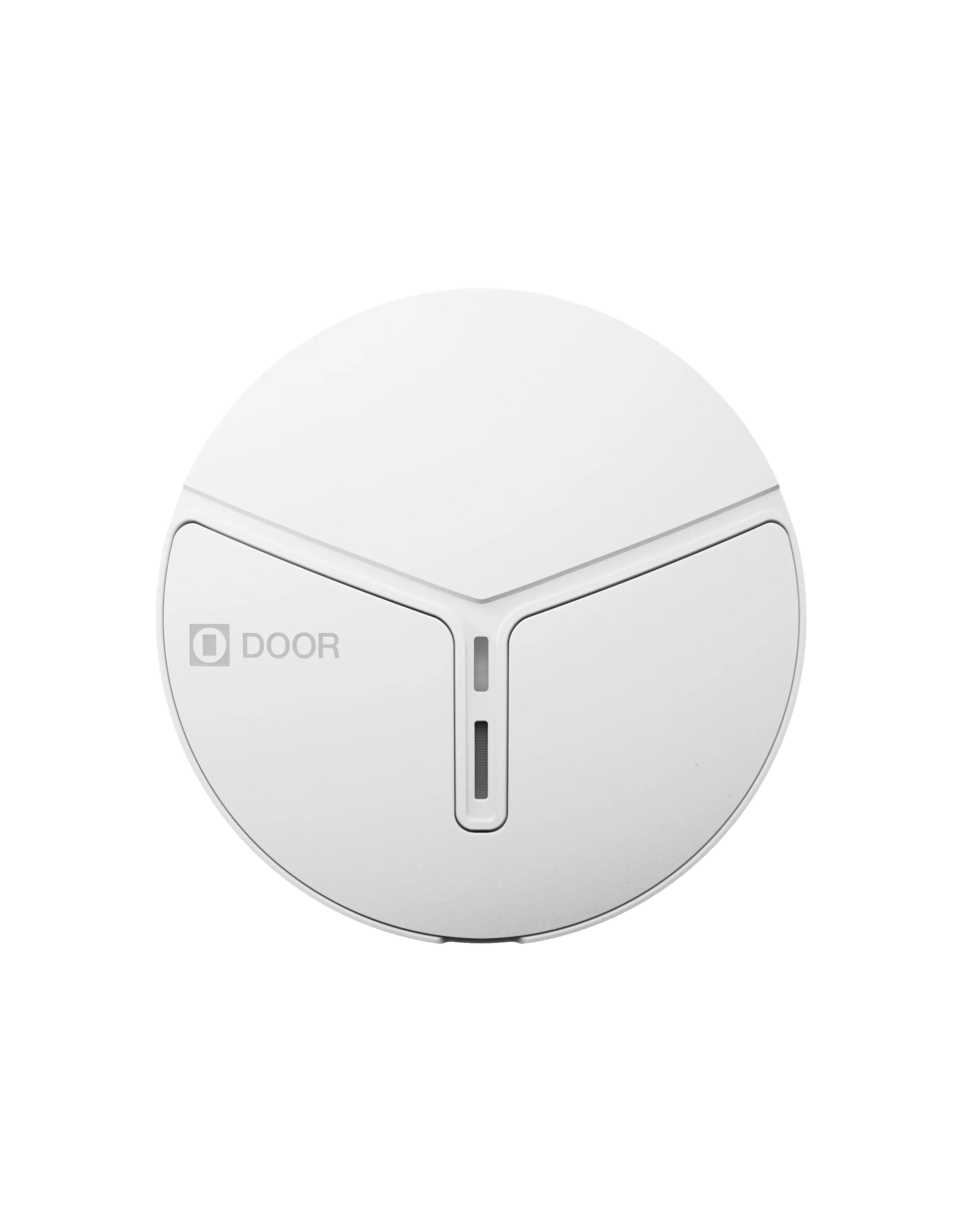 DOOR Scout smart building sensor and lock bridge in white finish