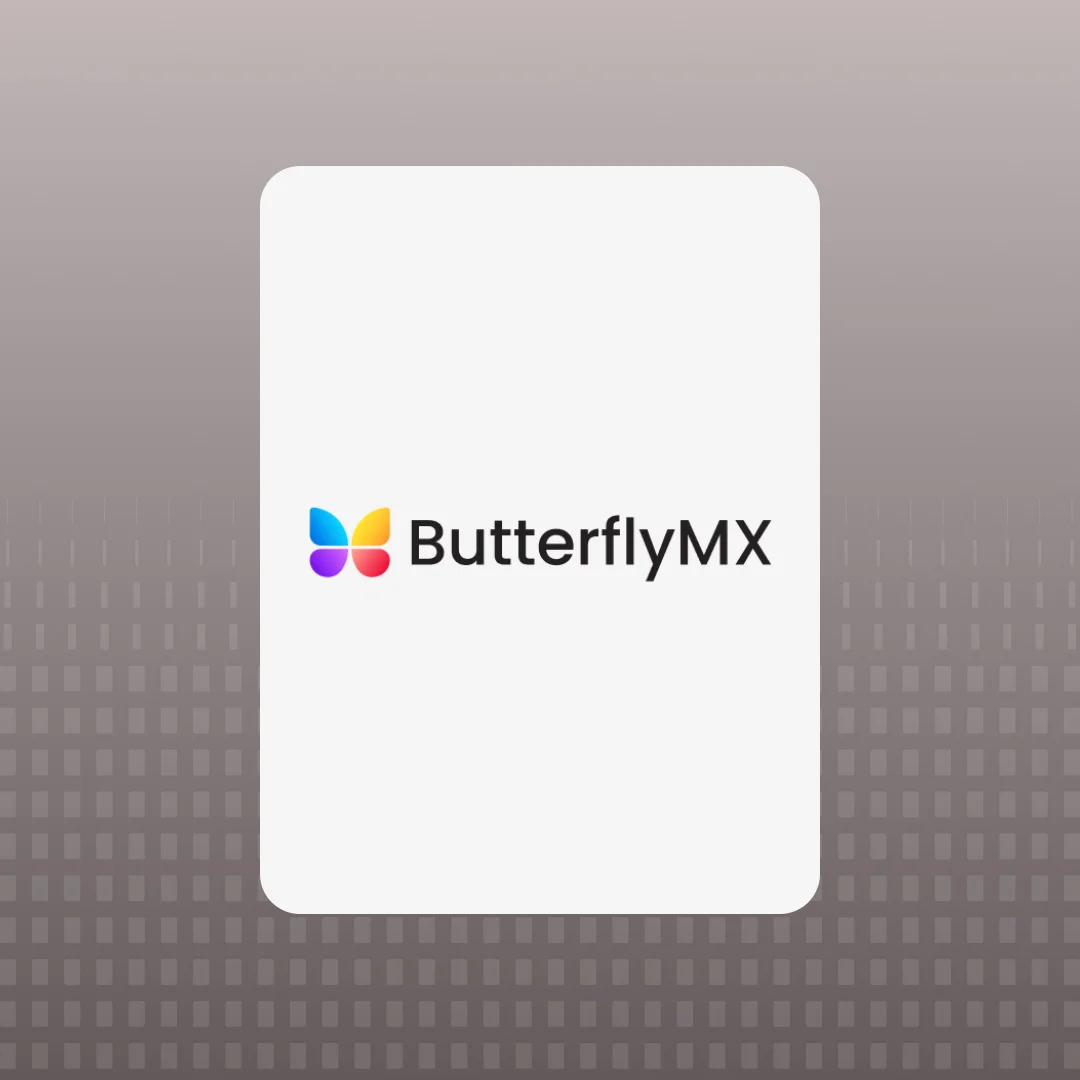 ButterflyMX smart intercom and access control platform for multifamily apartment buildings