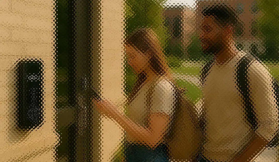 Resident using mobile credentials with DOOR smart access control system in multifamily building