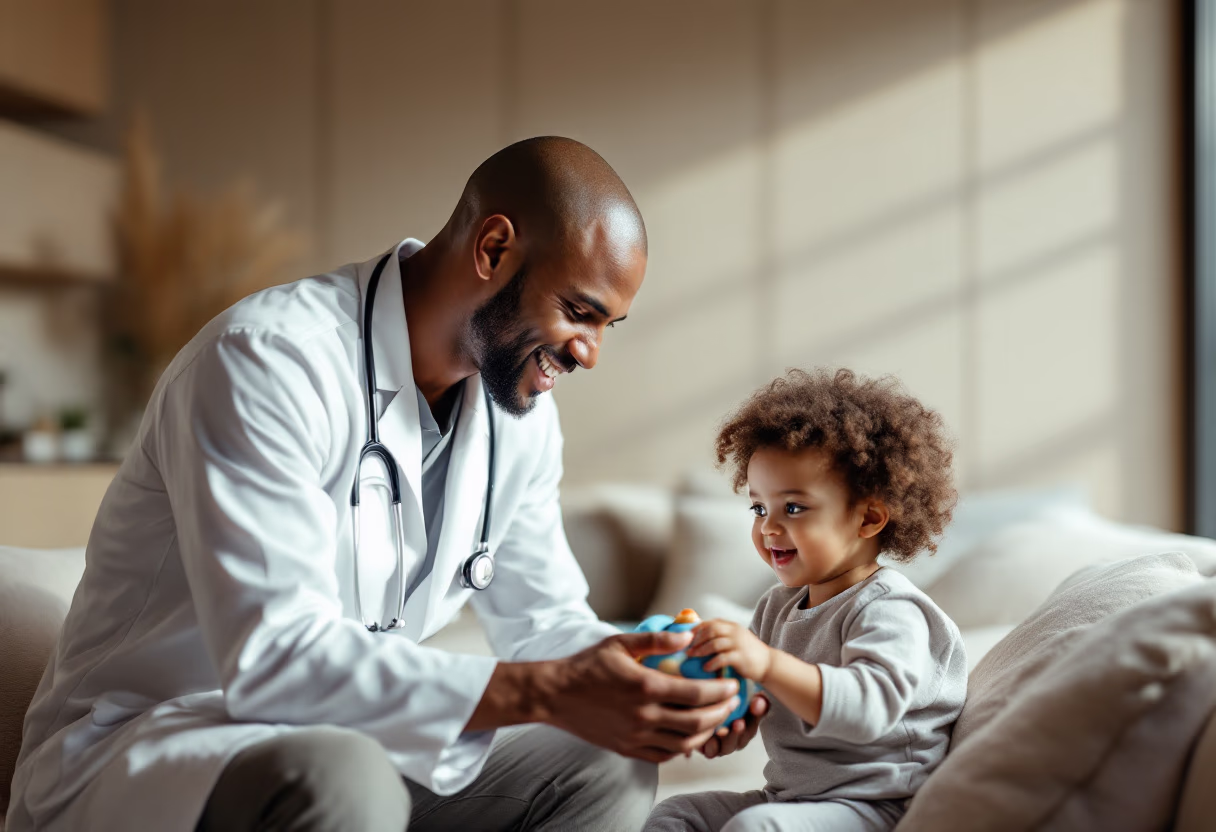 image of a doctor with a patient