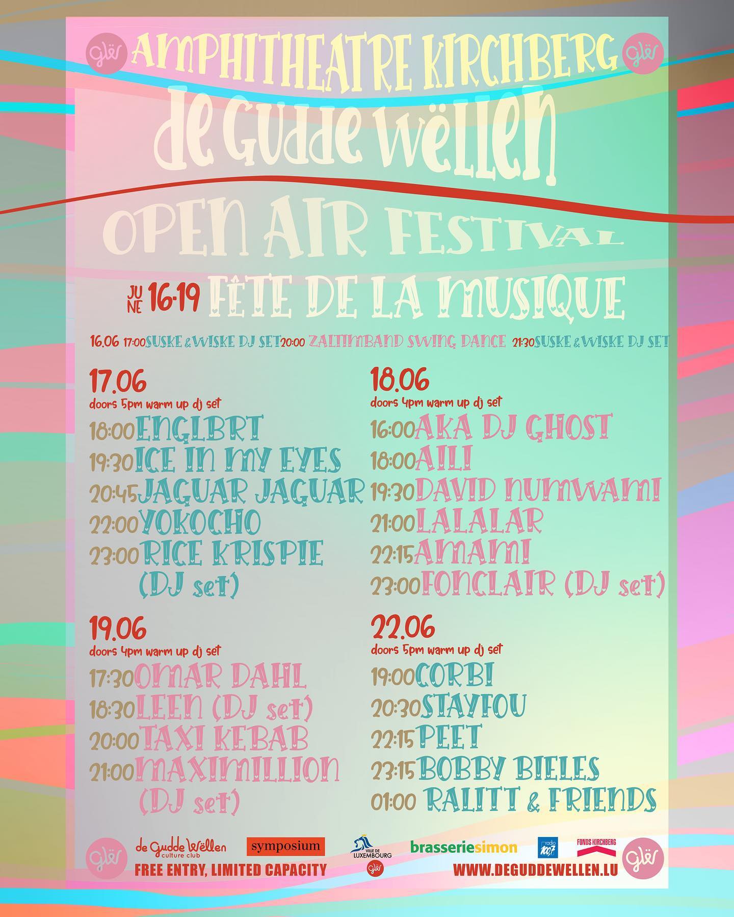 DE GUDDE WËLLEN OPEN AIR FESTIVAL