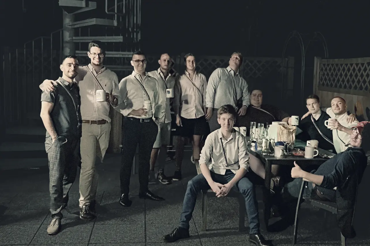 Party-Time bei den Corps-Studenten.