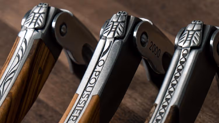 Château Laguiole knives from Cellar Concept, iconic sommelier tools for wine enthusiasts in Dubai and the Gulf region