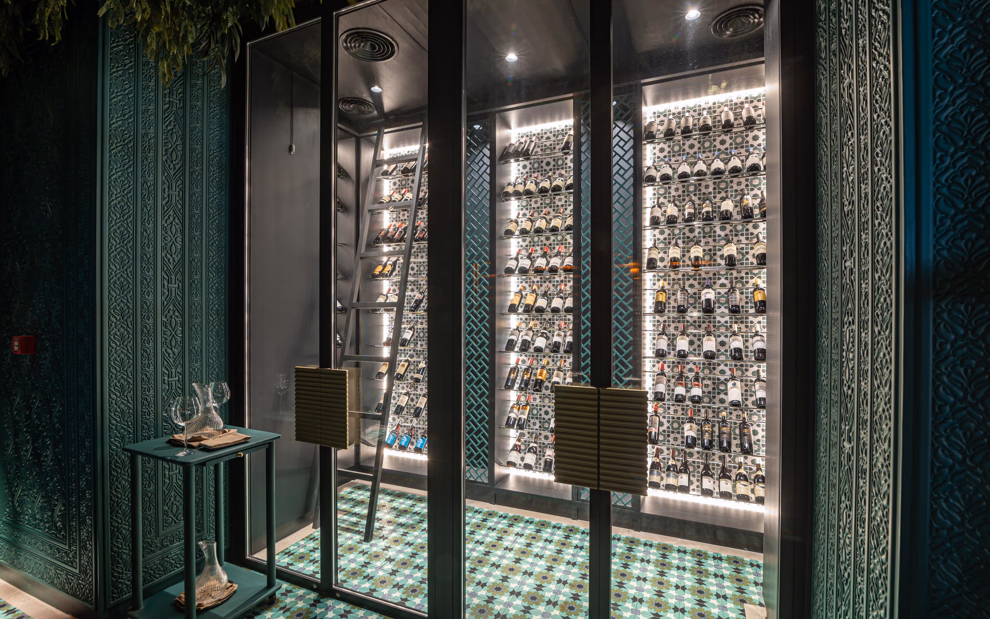 Custom-designed wine cellars by Cellar Concept in the Gulf, offering premium solutions for wine storage and preservation
