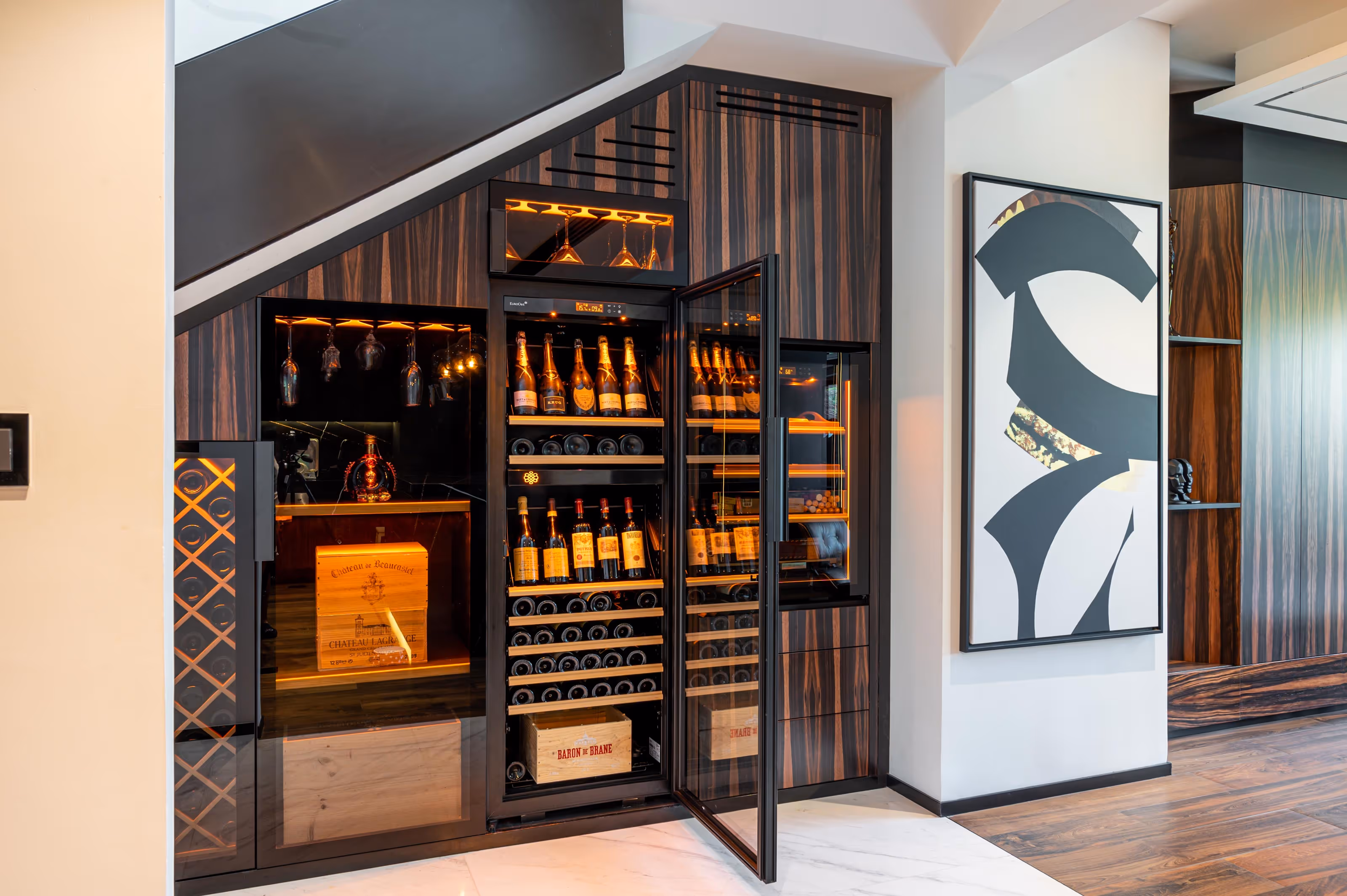 Cellar Concept’s bespoke wine cellars provide exceptional storage for fine collections in Dubai and the Gulf