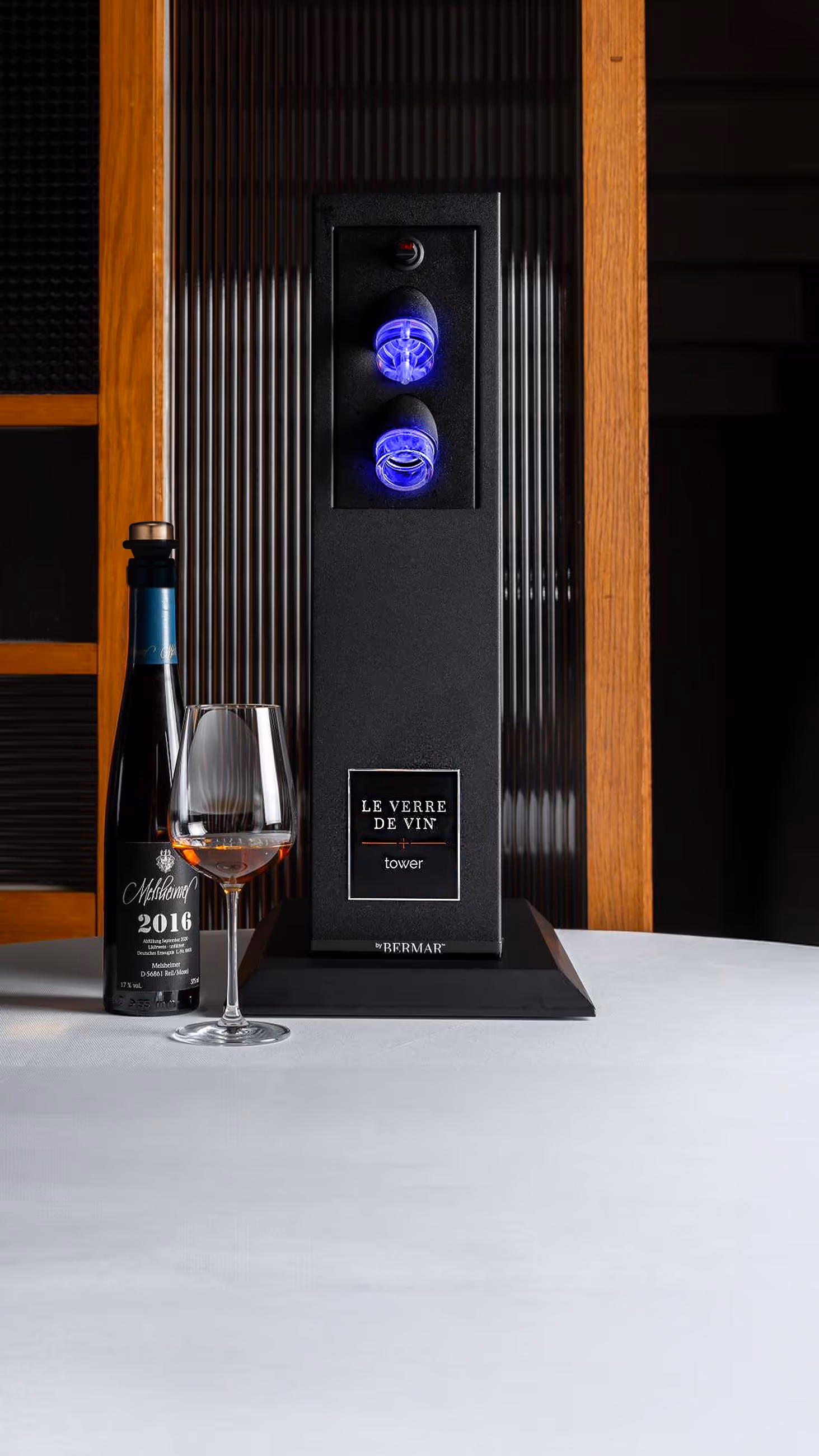 Bermar wine preservation systems by Cellar Concept, offering advanced technology for serving wine by the glass in Dubai and the Gulf