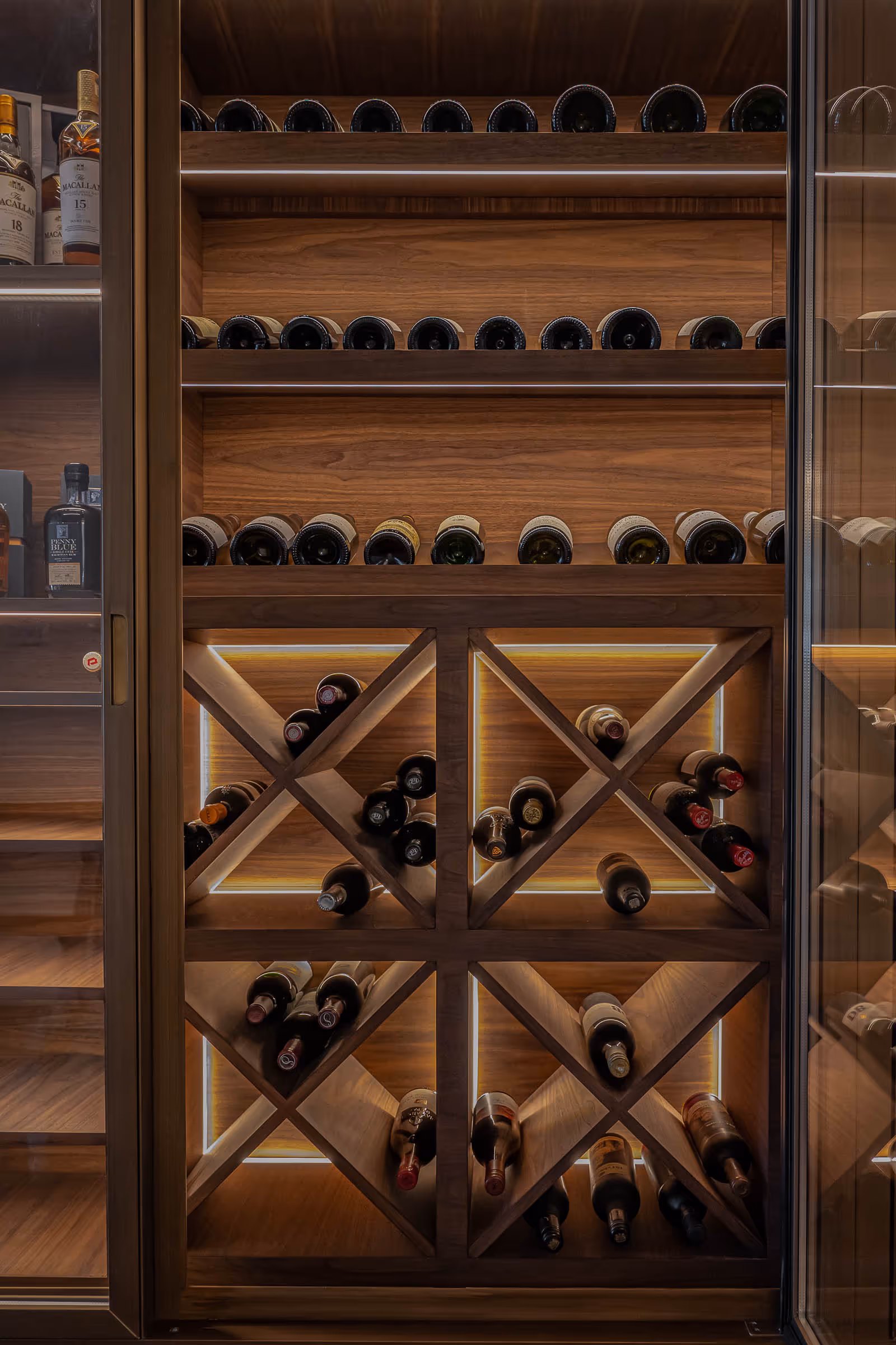 Tailored wine storage by Cellar Concept, providing luxury bespoke wine cellars in Dubai and across the Gulf.