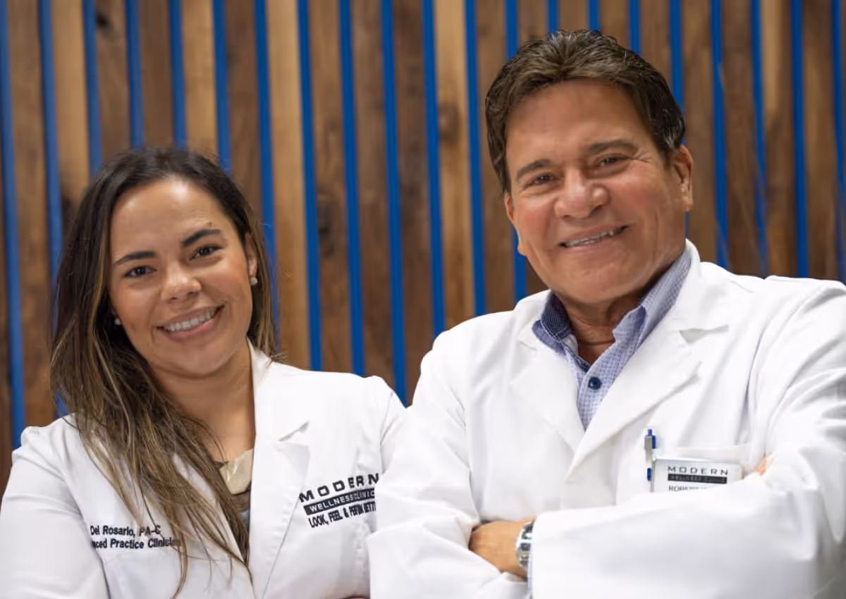 Physician Team at Modern wellness clinic