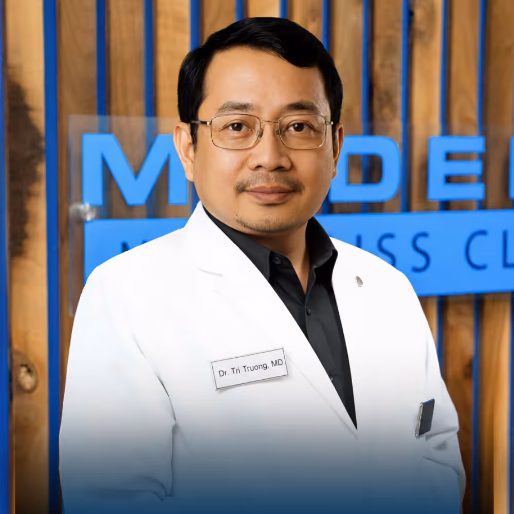 Dr. Tri Truong, MD Certified Physician at modern wellness clinic