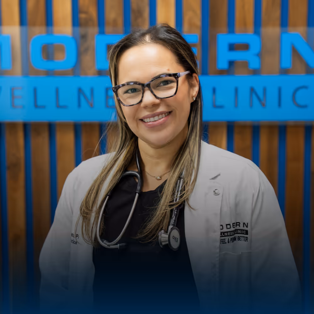 Sharon Del Rosario, PA-C at modern wellness clinic