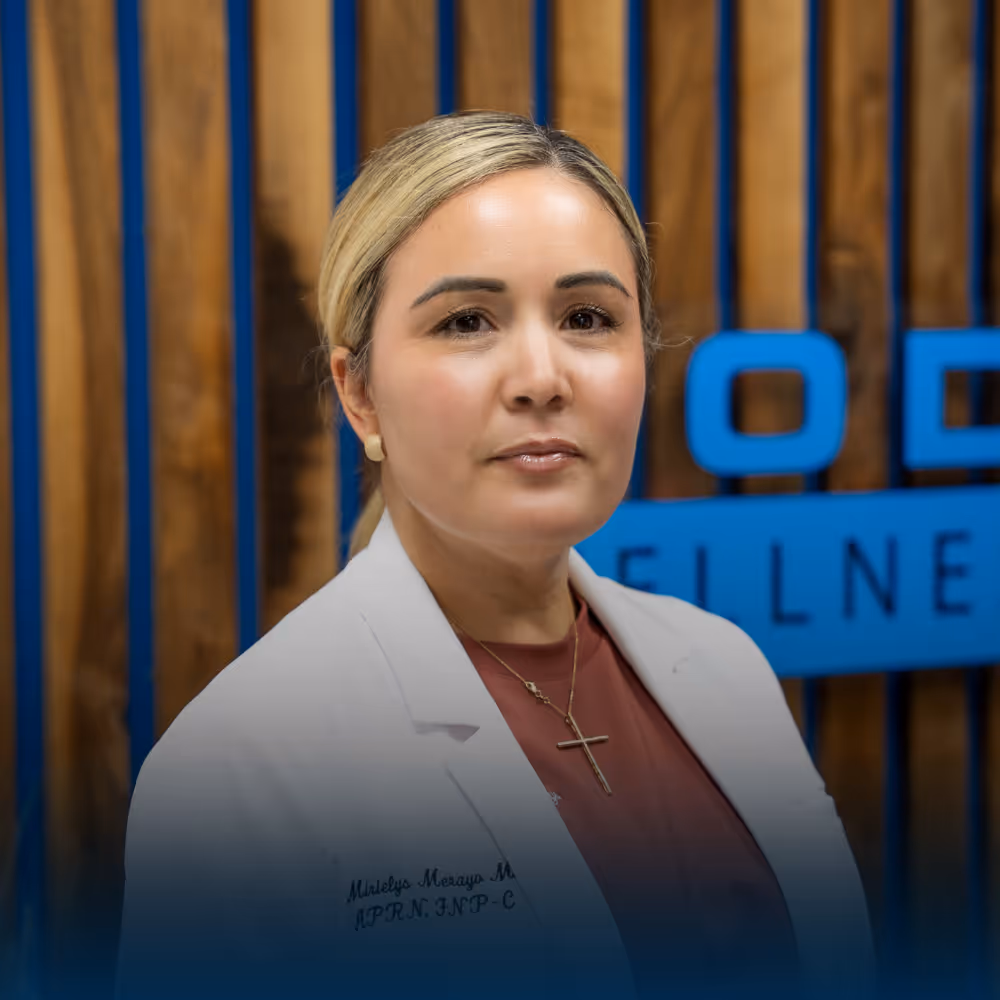 Mirielys Mejias, APRN a certifies family practice clinician at modern wellness clinic