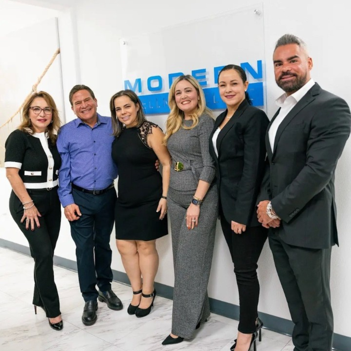 Doctors Standing at Modern Wellness Clinic