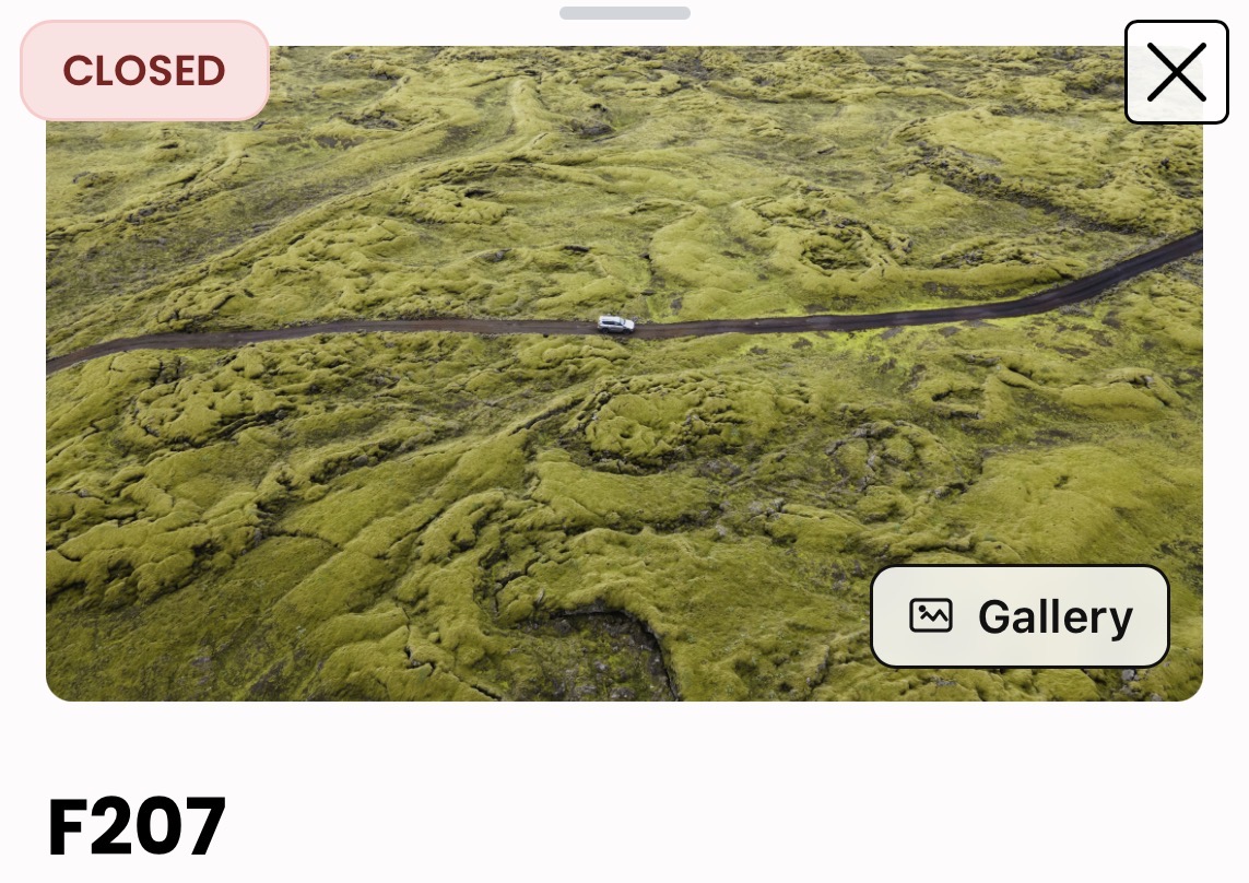 Road status overview