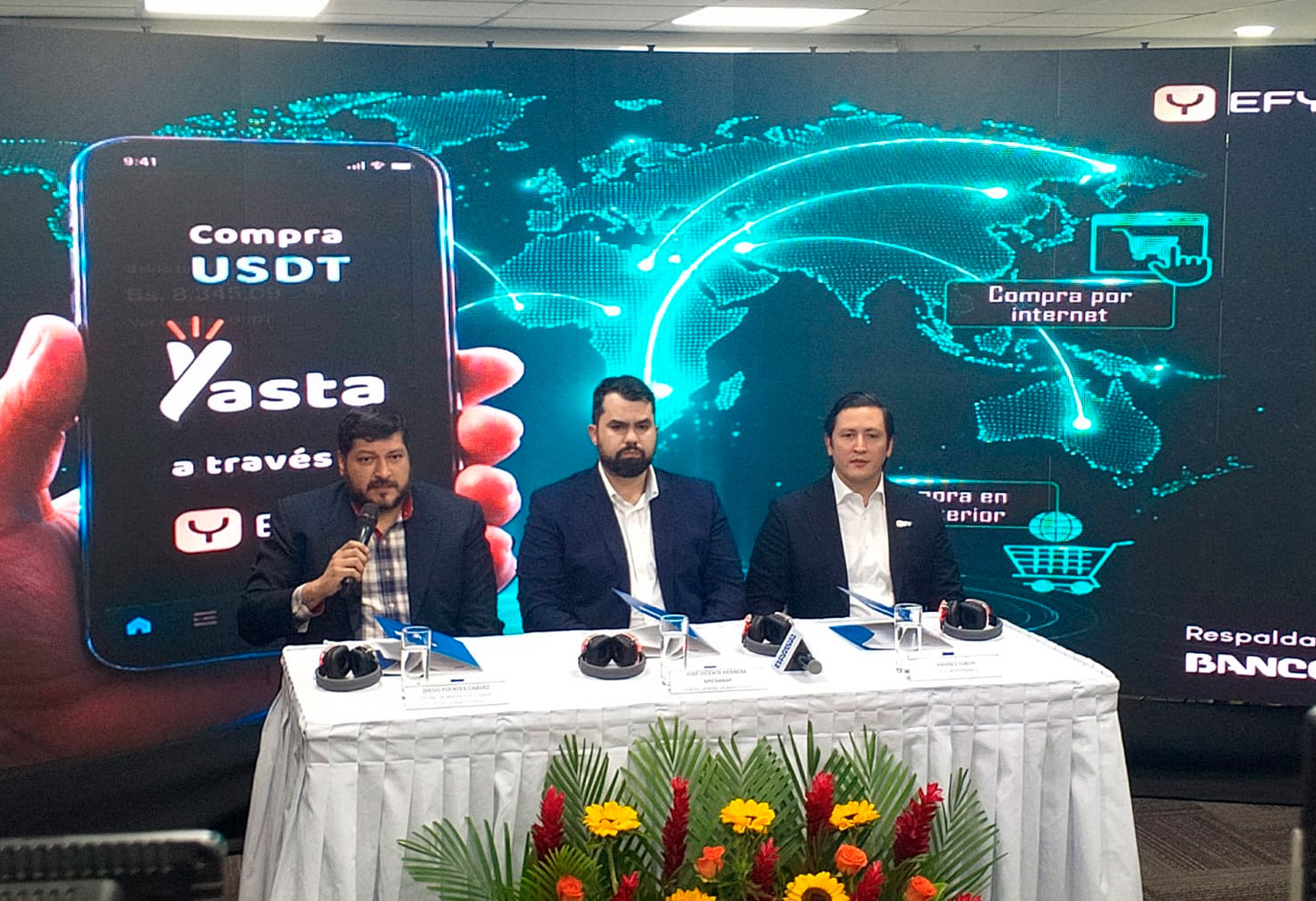 Banco Unión revoluciona con Yasta: ahora permite comprar USDt a través de EFY