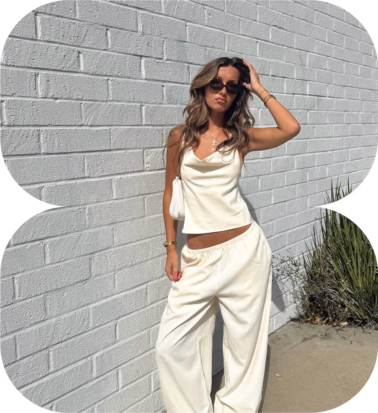 a woman posing for a picture