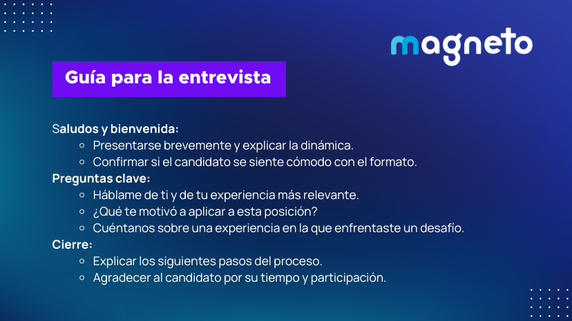 Entrevista para video 2