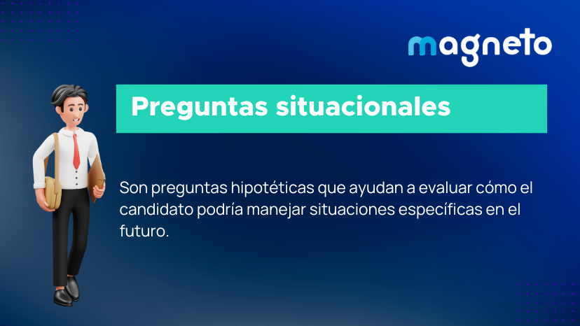 ¿Cuáles son las preguntas situacionales?