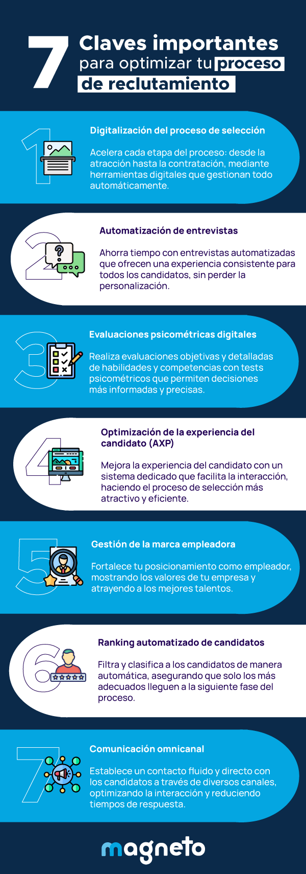 Claves importantes para optimizar tu proceso de reclutamiento