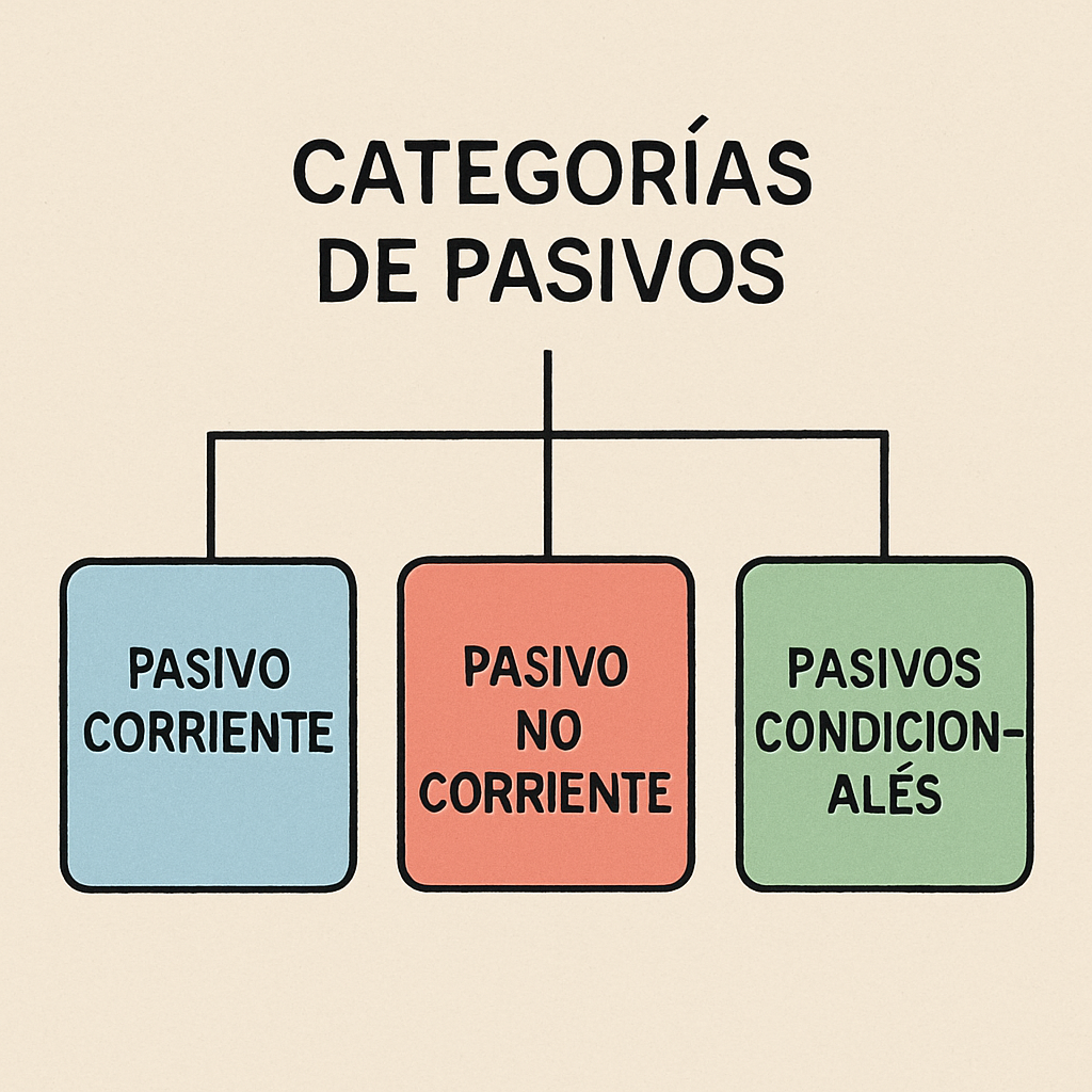 Categorías de pasivos