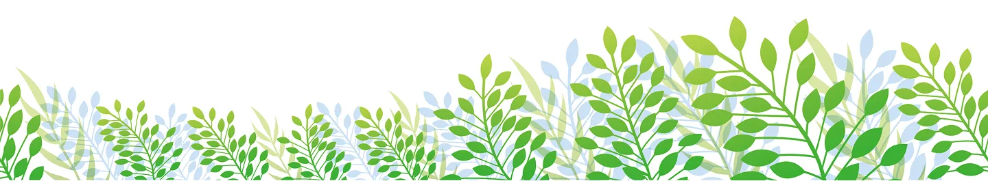 Recurso gráfico para el footer, imagen de plantas.